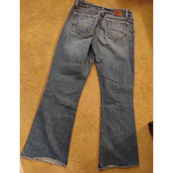 Womens BKE Denim Cut Off Blue Jeans All Cotton Stretch Waist 30 In Inseam 29 In - Picture 11 of 12